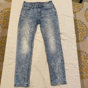 AE men’s skinny jeans. Size 29x30.